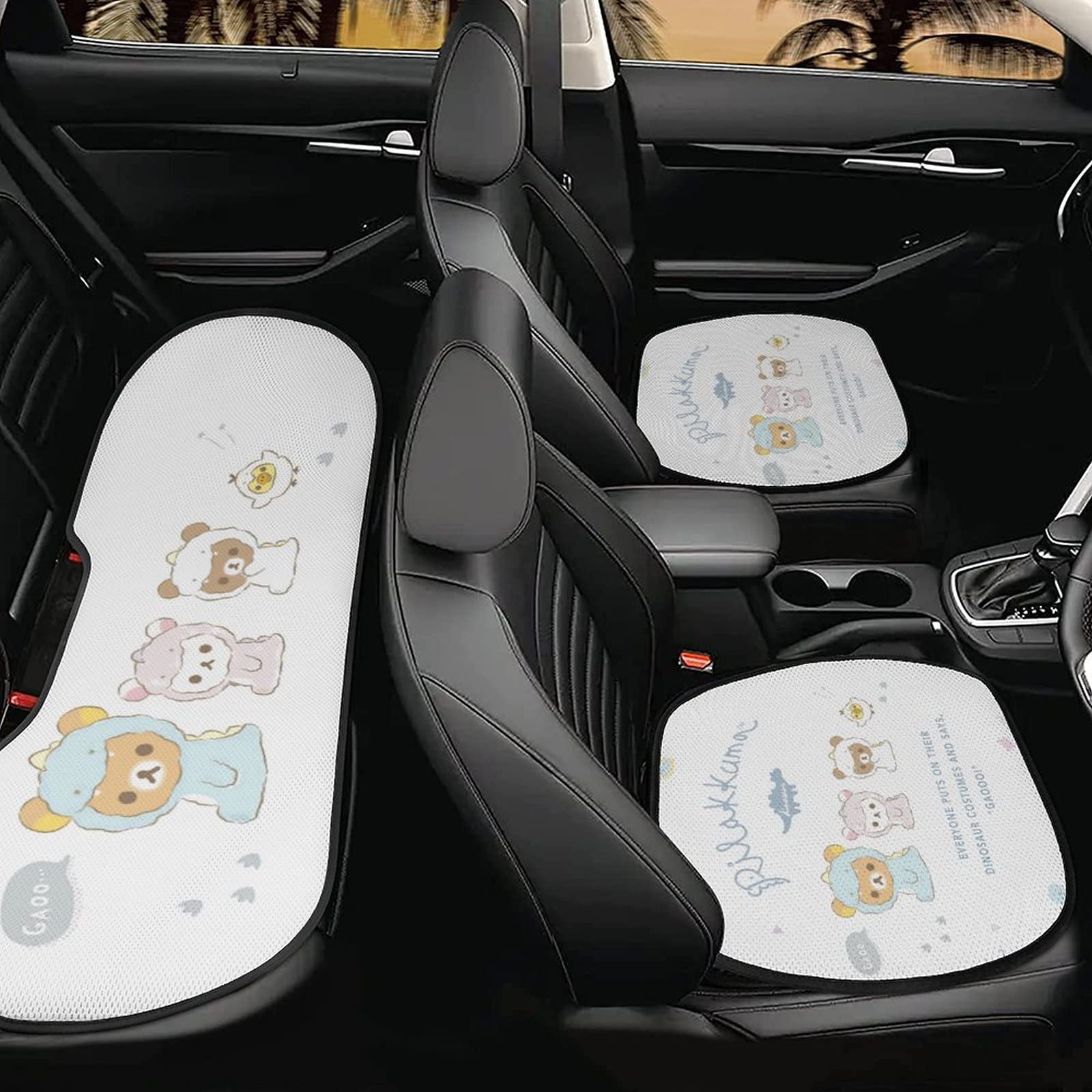 Amazon.co.jp: リラックマ 車の座布団 冷感座布団 アイスシルク カー
